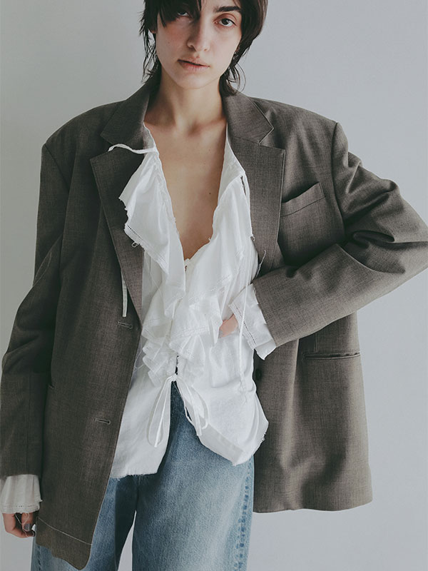 サイドベンツテーラードジャケット