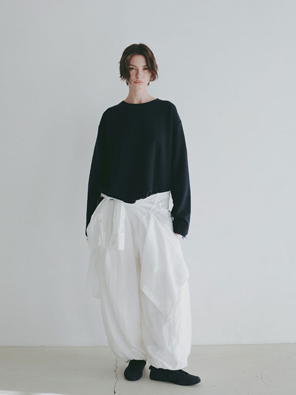 シアーコットンシャツ