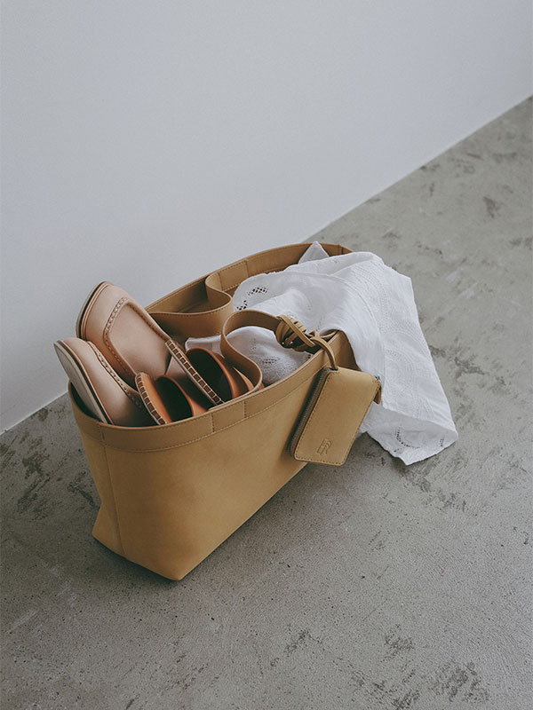 ボンディングレザートート