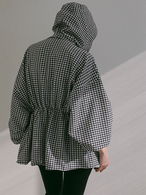 サッカーストレッチフードブルゾン