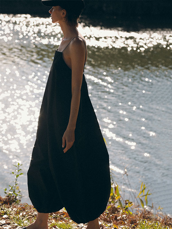 ヘムギャザーオールインワン