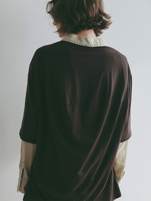 エアリーコットンオーバーサイズTee