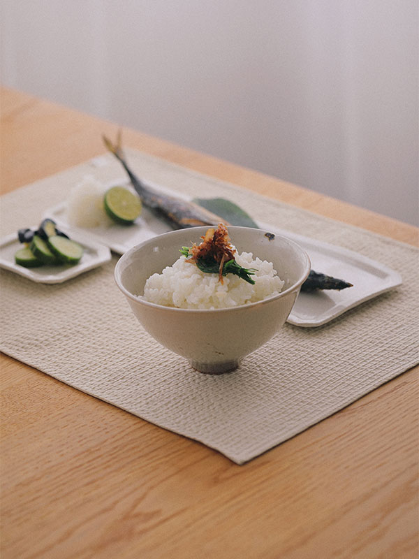 チェーンステッチテーブルマットセット