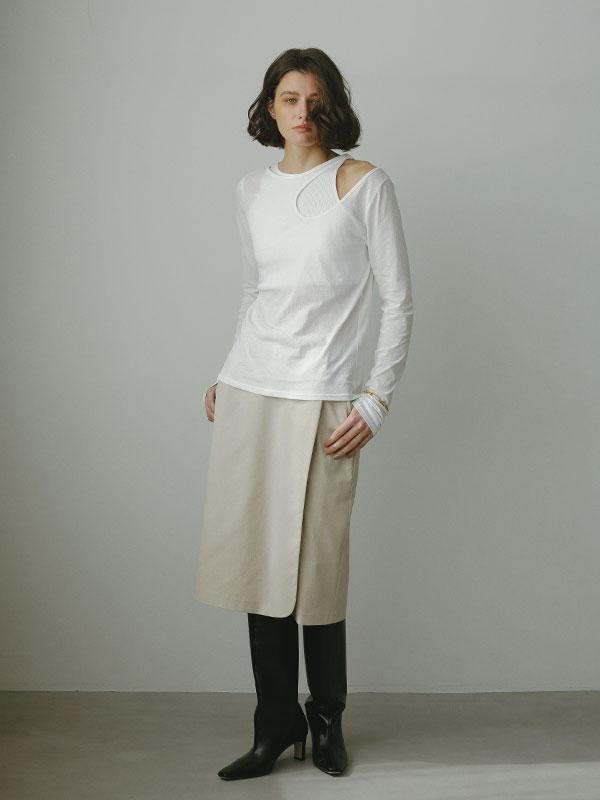 ラップミドルスカート