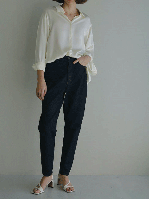 YANUK×ETRE TOKYO Peg top Denim YANUK×ETRE TOKYO Pegtop Denim(21 INDIGO): ボトムス │ ETRE