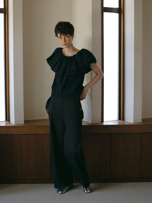 SHISEI GATHER BALLET_METALIC(22.5 SILVER): シューズ │ ETRE SHISEI GATHER BALLET_METALIC(22.5 SILVER): シューズ │ ETRE