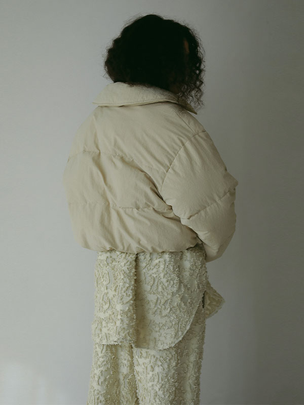 パディングショートブルゾン