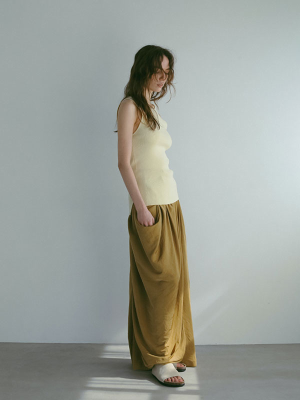 ドレープコクーンスカート