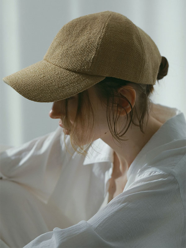 ETRE TOKYO キャップ 帽子 レザーベルトキャップ レディース