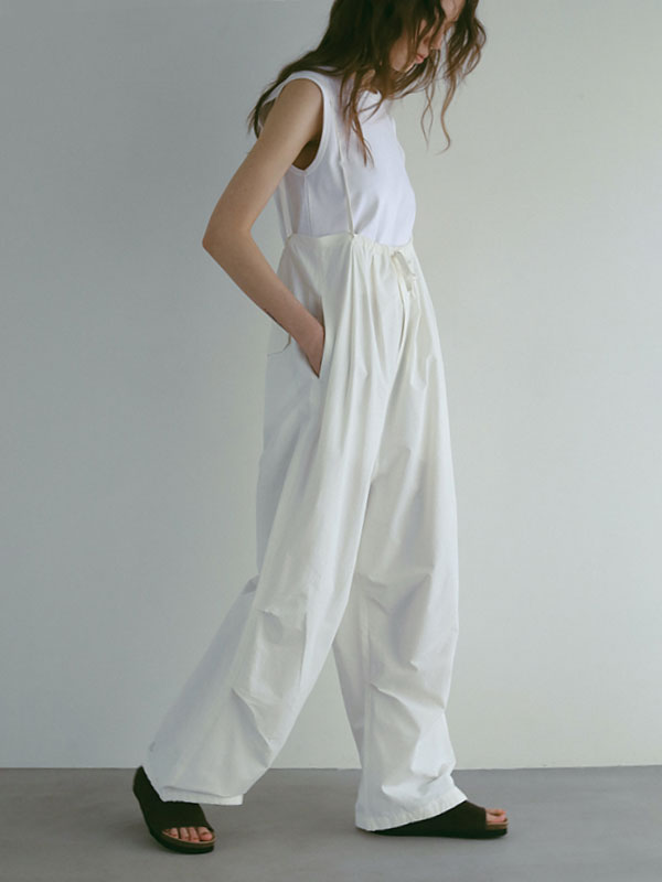 デザインストラップボリュームサスパンツ