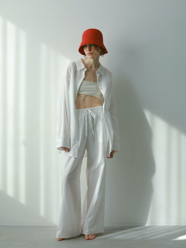 ラフィアクロシェハット(F RED): グッズ │ ETRE TOKYO official