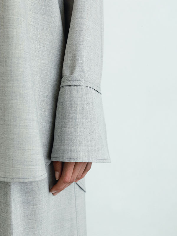 SANTEキーネックシンチカフスプルオーバー