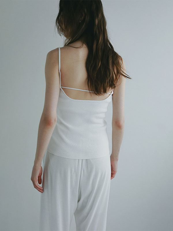 バンドゥセットニットキャミソール