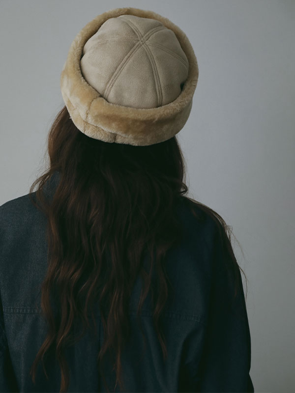 CA4LA×ETRE TOKYO ECO FUR MOUTON TOQUE HAT