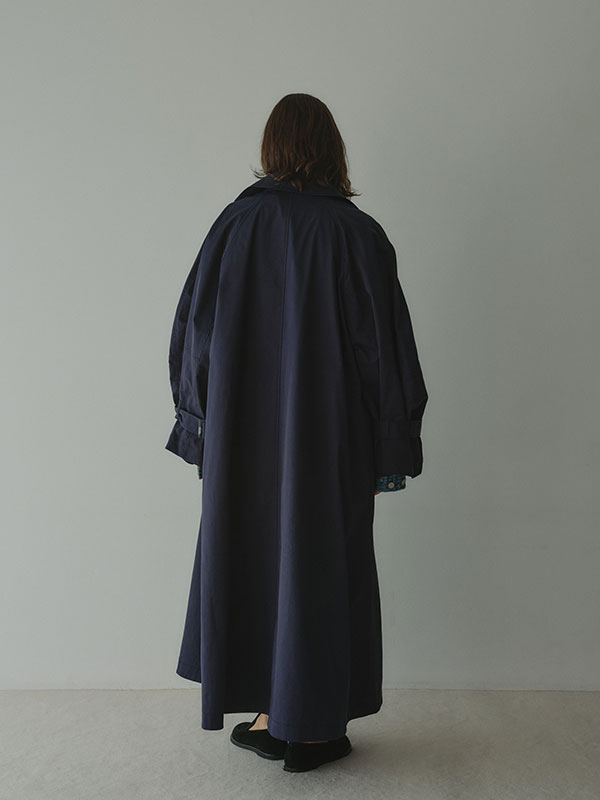 コンシャススリーブトレンチコート(S NAVY): アウター │ ETRE