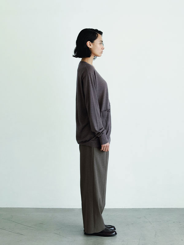 SANTEシルクカシミヤＶネックカーディガン