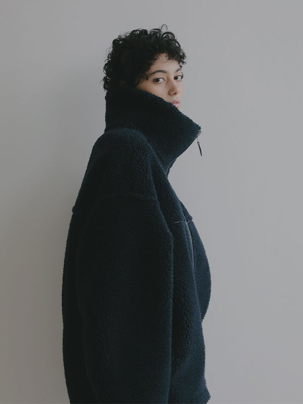 ETRE TOKYO リバーシブルボアブルゾン アウター ETRE TOKYO - リバーシブルボアブルゾン (BEIGE) | ADDICT WEB SHOP