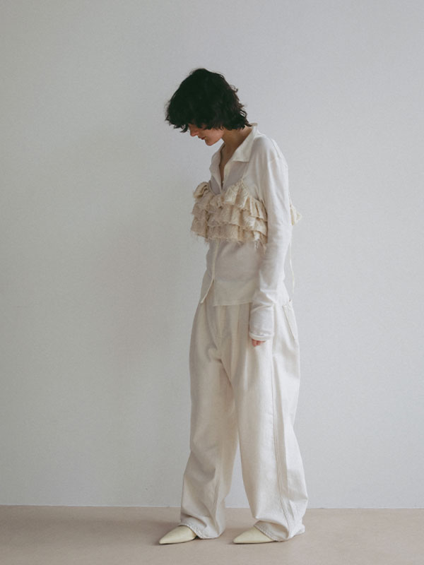 ジャガードオーバーキャミソール