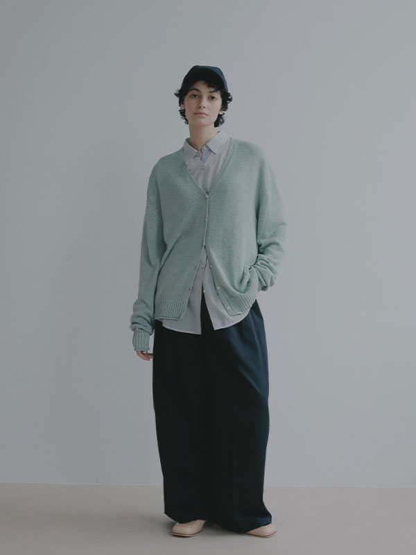 シアーコットンシャツ