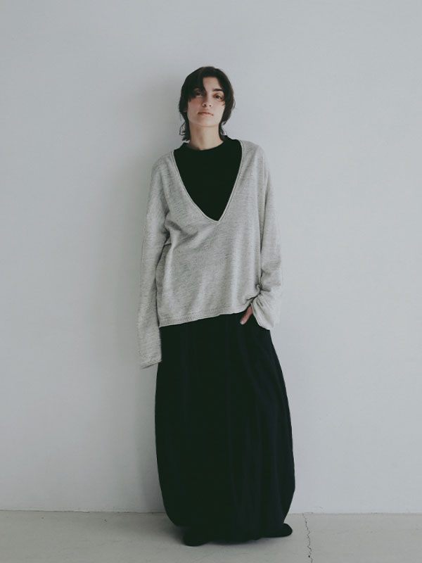 ダブルガーゼバレルパンツ