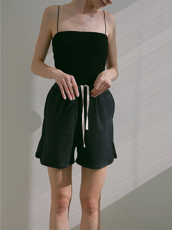 フェードパイルショートパンツ