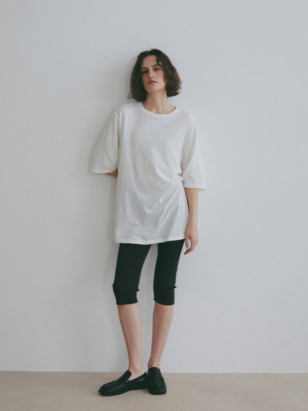 エアリーコットンオーバーサイズTee