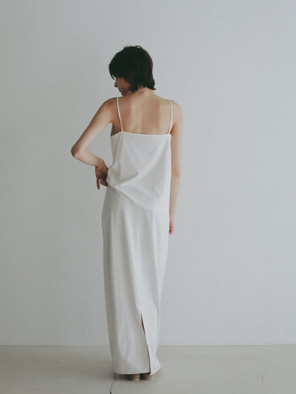 キュプラジャージロングスカート