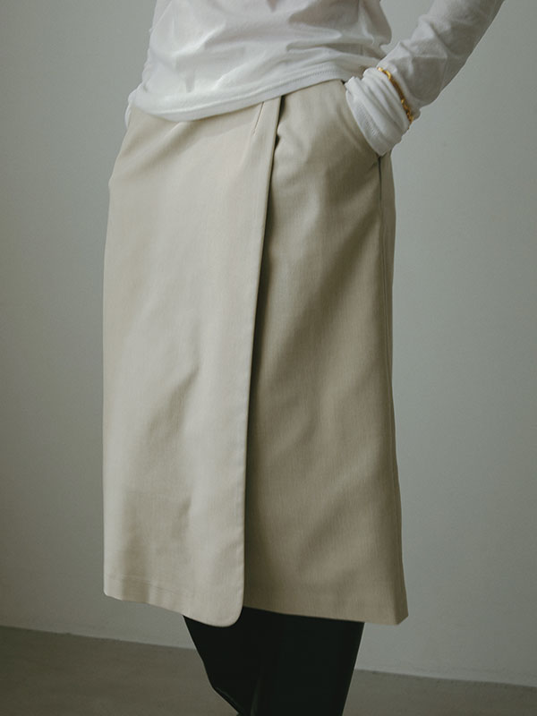 ラップミドルスカート