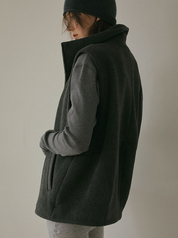 メルトンフリースベスト(F BEIGE): トップス │ ETRE TOKYO official  