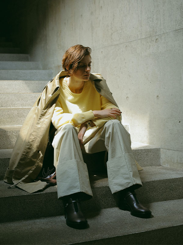 Aquascutum×ETRE TOKYOスワロウモチーフワッペン