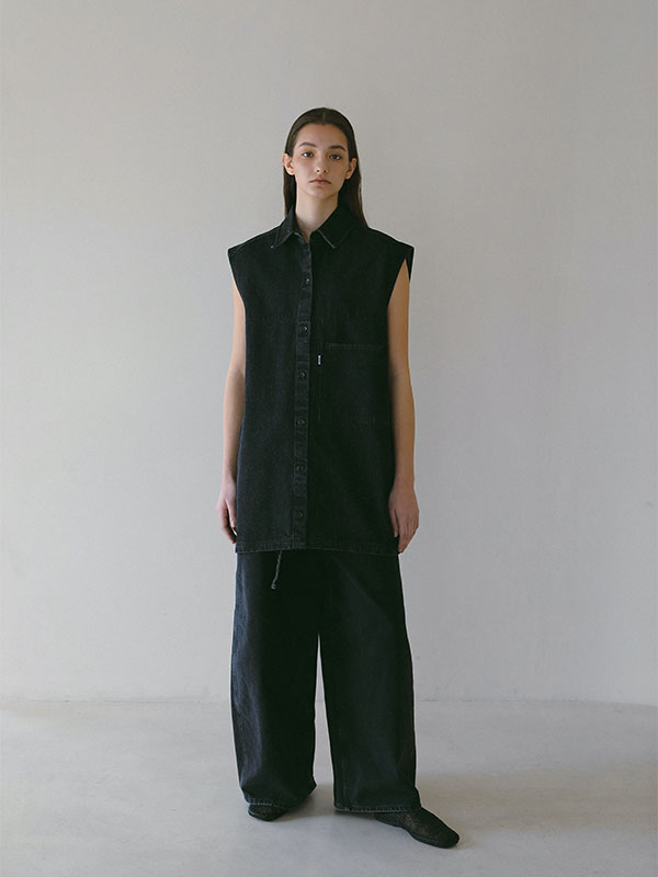 ETRETOKYO EDWIN デニムワンピース￼ ETRE TOKYO（エトレトウキョウ）の「EDWIN×ETRETOKYO コクーン