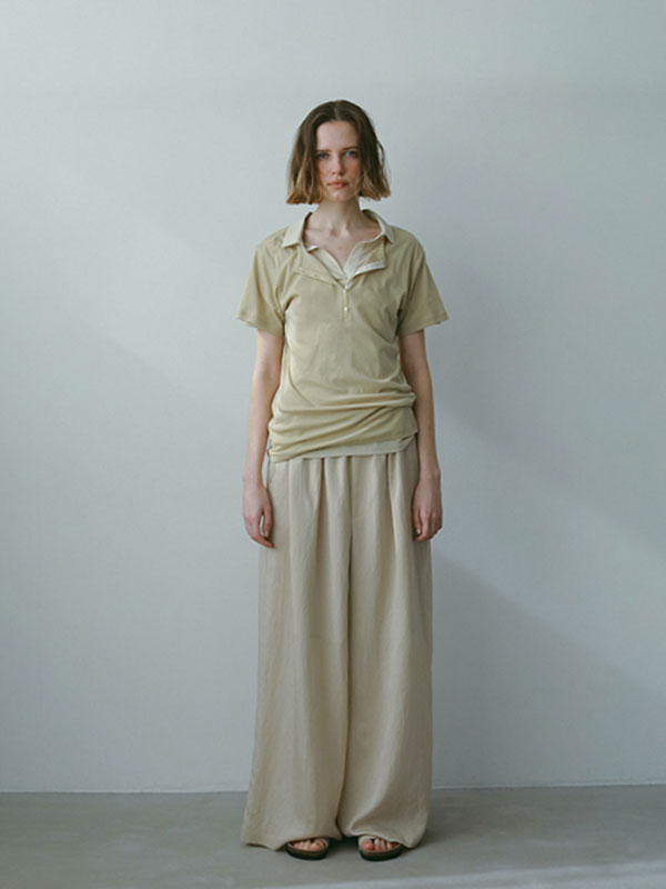 リネンスムースニットパンツ(S OFF WHITE): ボトムス │ ETRE