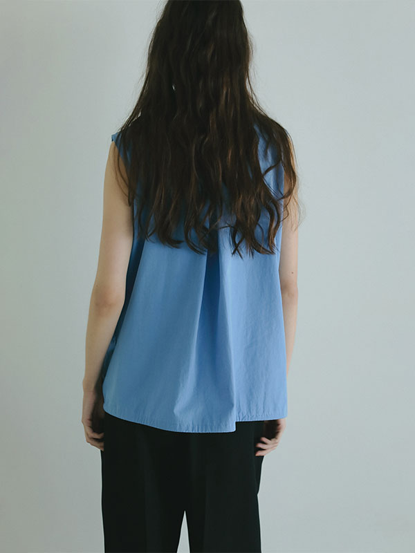 スリーブレスシャツジャケット