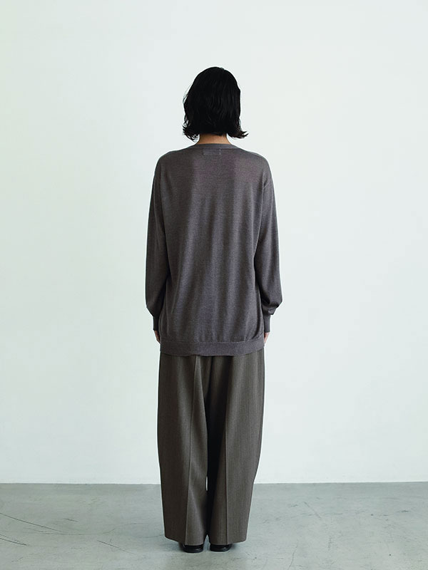 SANTEシルクカシミヤＶネックカーディガン