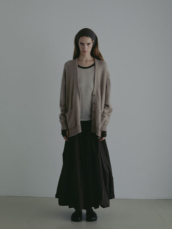 ボリュームバルーンロングスカート