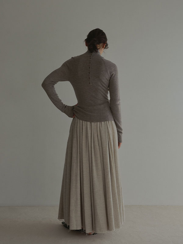 ダブルクロスボリュームスカート