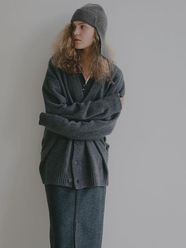 ラムウールフライトニットキャップ