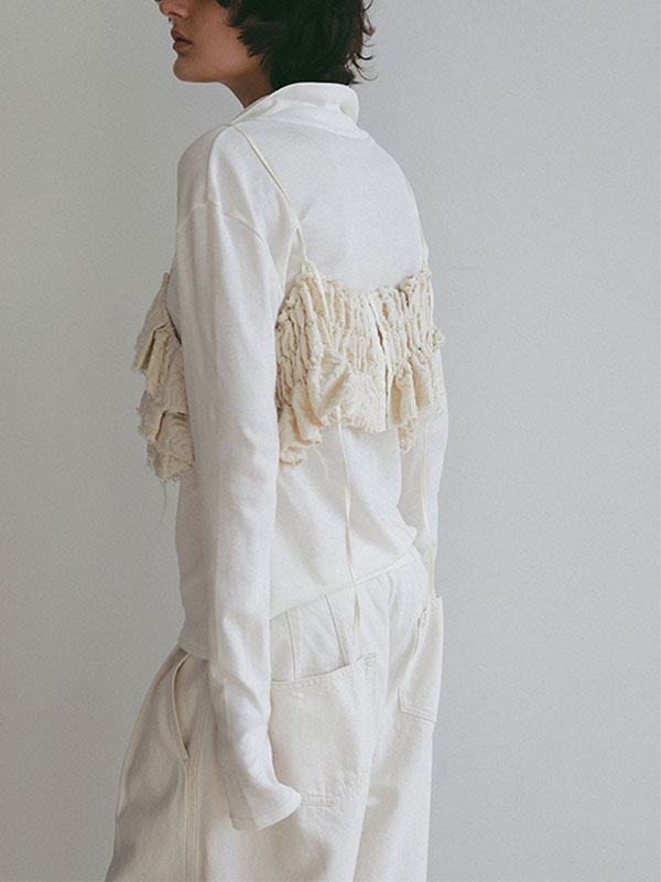 ジャガードオーバーキャミソール