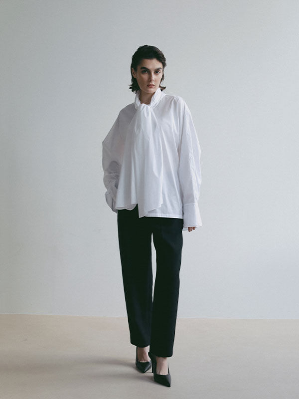 SANTEボウタイリボンシャツ