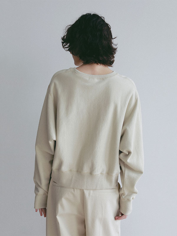 コンパクトスウェットシャツ