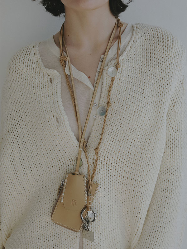 スクエアパースキーホルダー