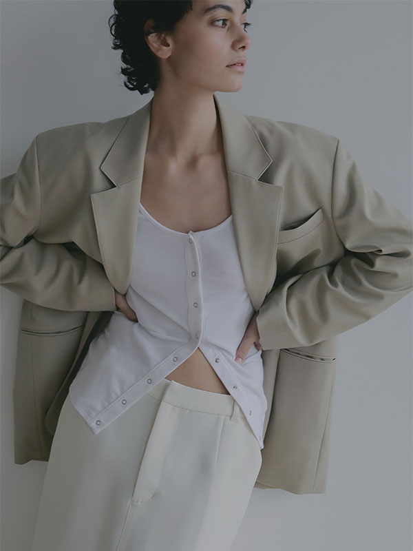 サイドベンツテーラードジャケット