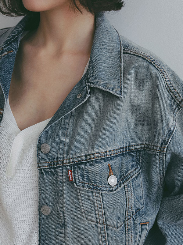 LEVIS SHRUNKEN 90S TRUCKER