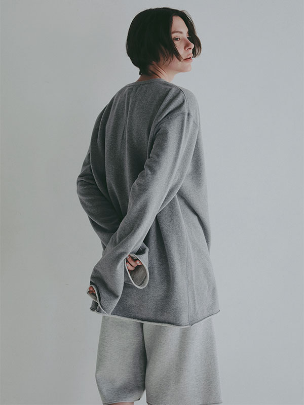 カットオフソフトスウェットシャツ