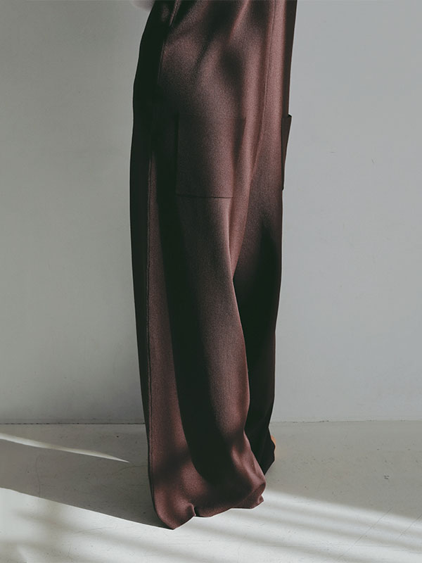 キャミソールニットオールインワン