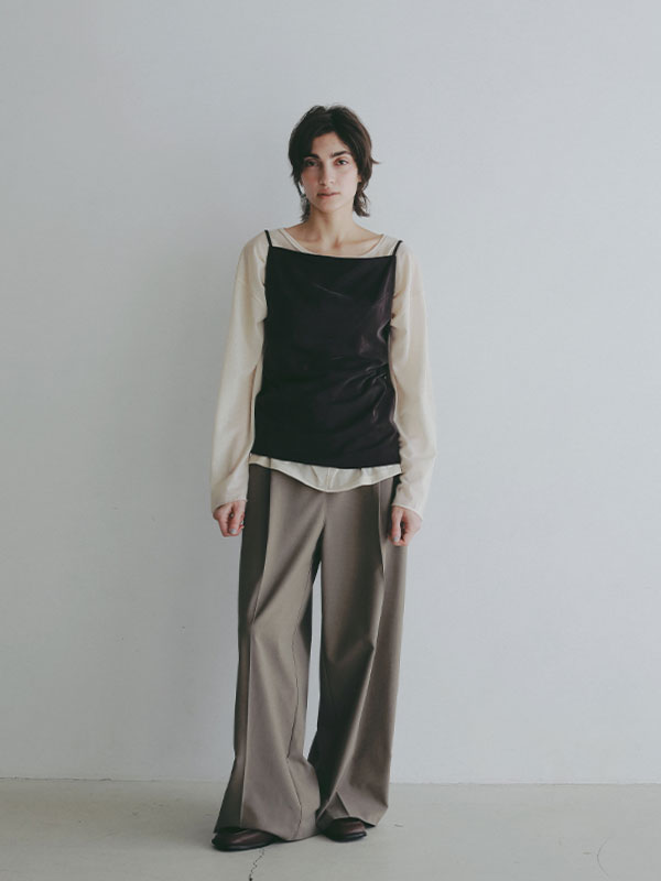 キュプラジャージキャミソール