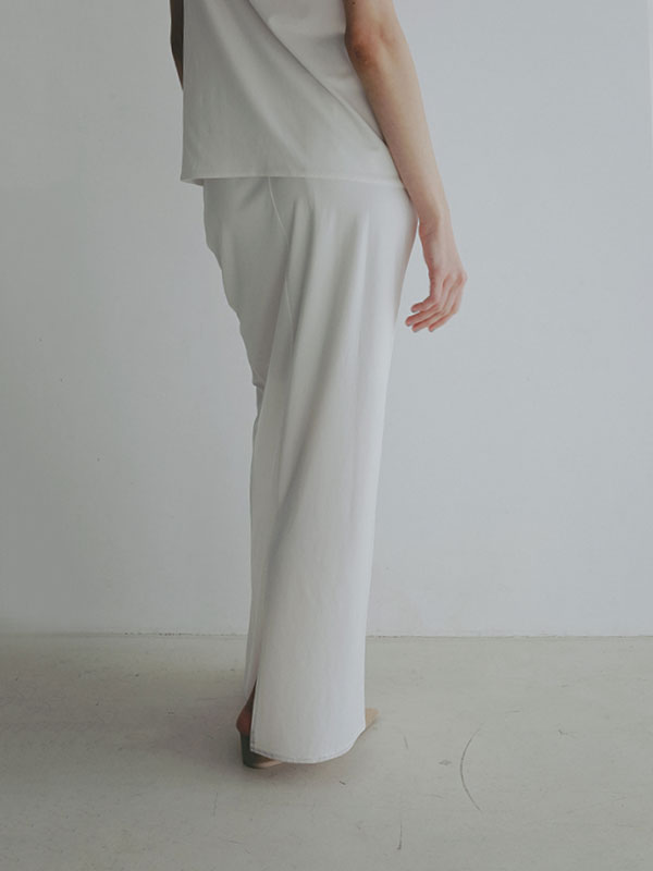 キュプラジャージロングスカート