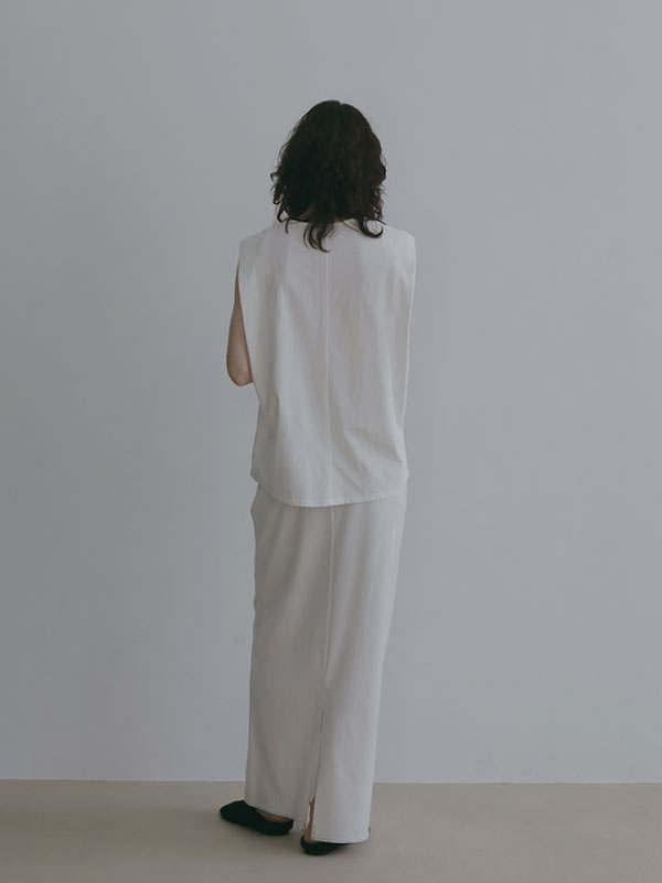 キュプラジャージロングスカート