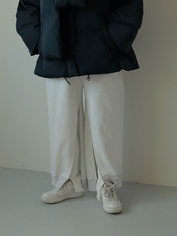 スリットへムスウェットパンツ(S OFF WHITE): ボトムス │ ETRE TOKYO ...