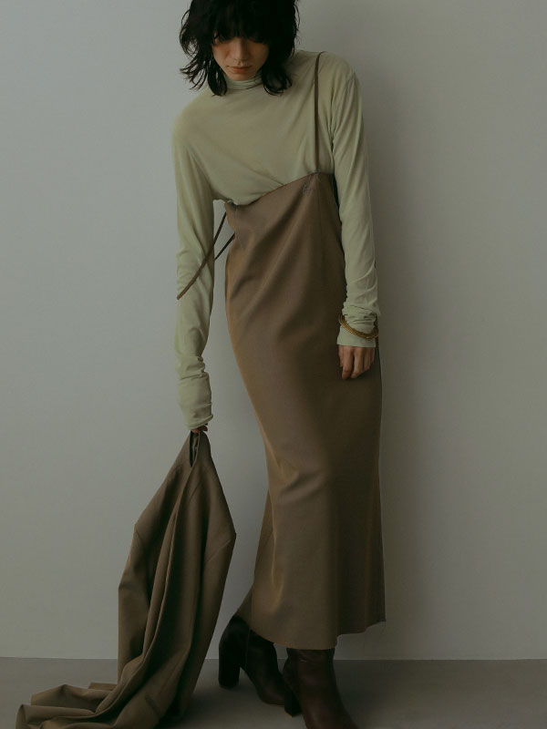 公式サイト売切サイズ  ETRE TOKYO カットオフロングサススカート